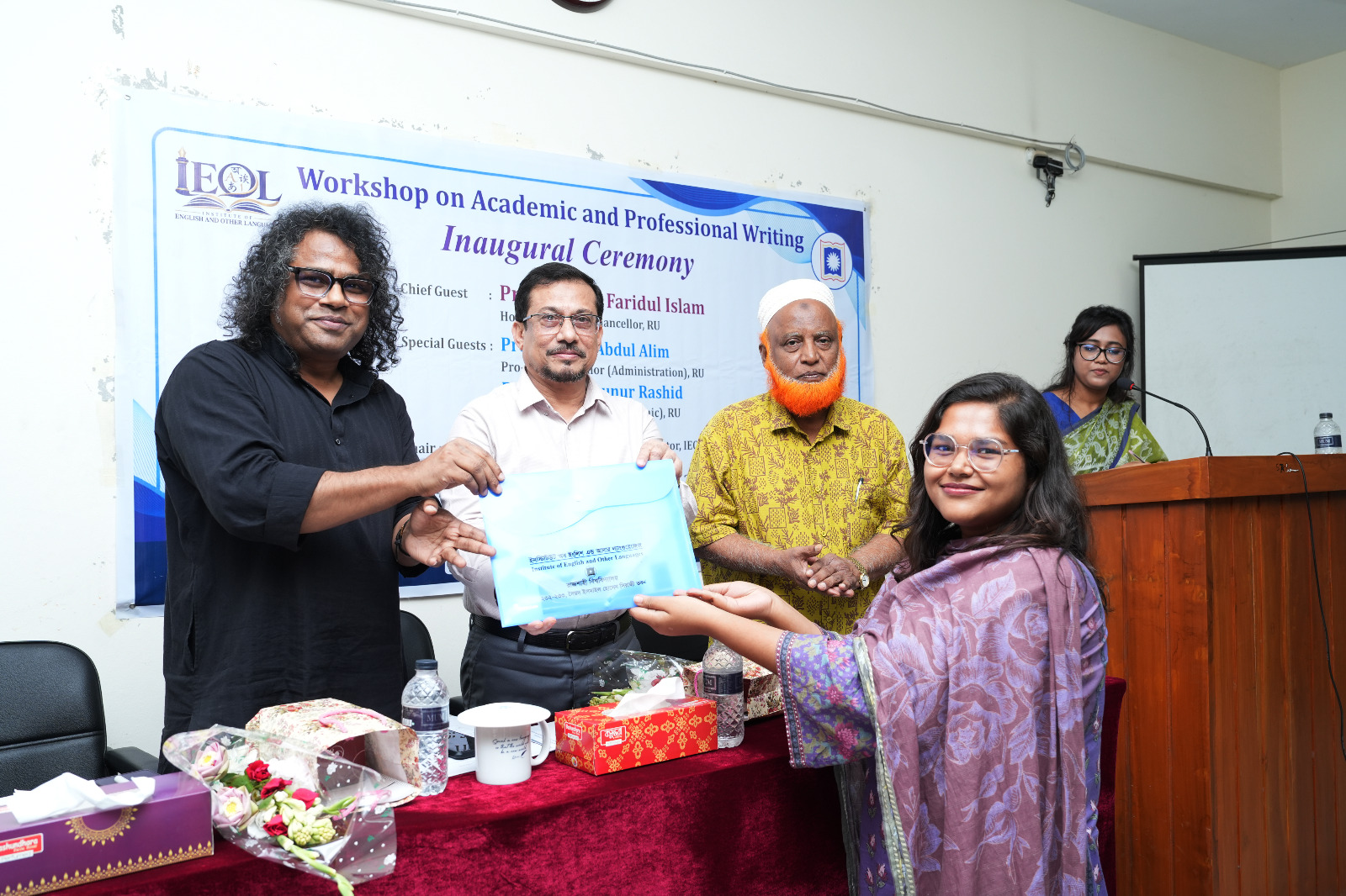 রাবিতে ‘অ্যাকাডেমিক অ্যান্ড প্রফেশনাল রাইটিং’ বিষয়ক কর্মশালা শুরু