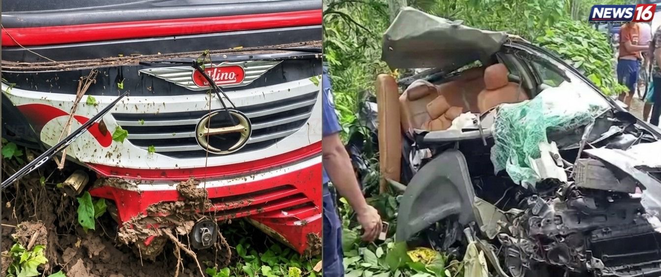 গোপালগঞ্জে বাস-প্রাইভেটকারের মুখোমুখি সংঘর্ষ: নিহত ২